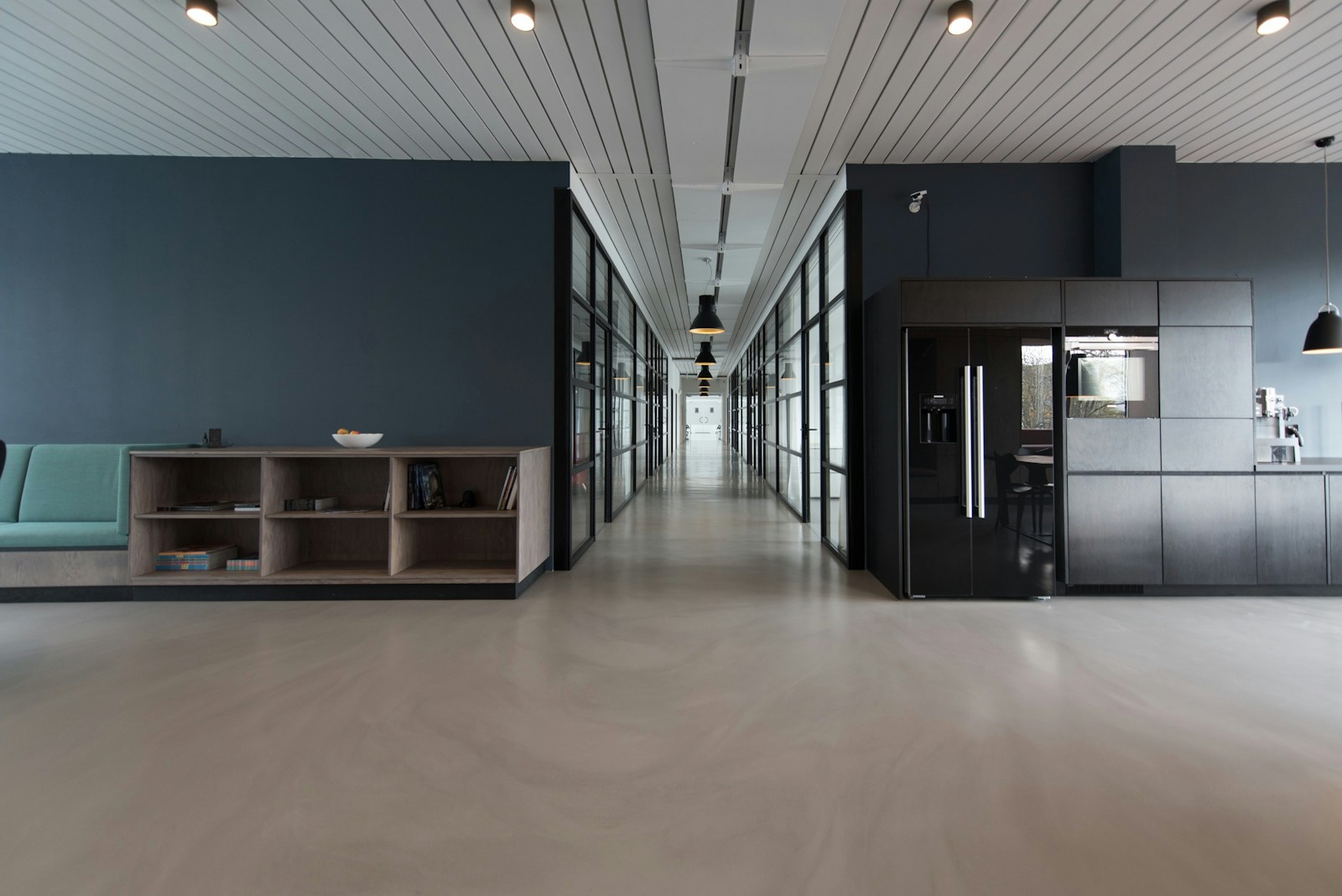Singapore Voice newsroom contact desk with editorial team workspace